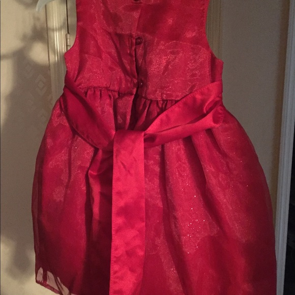 Other - Little girl's red glittery dress